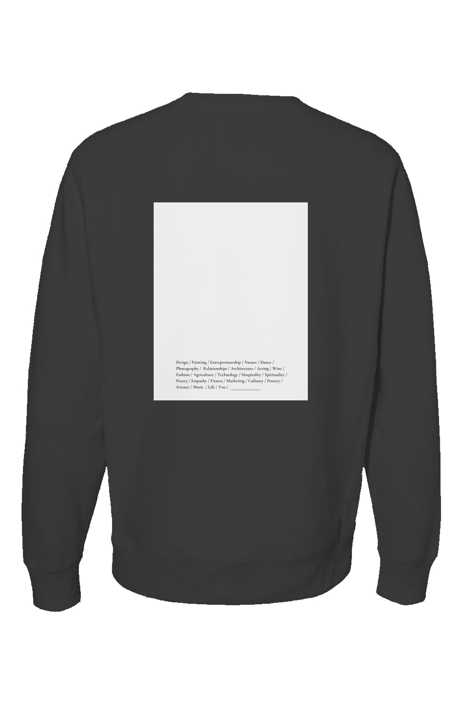 EIA Black Crewneck - classic