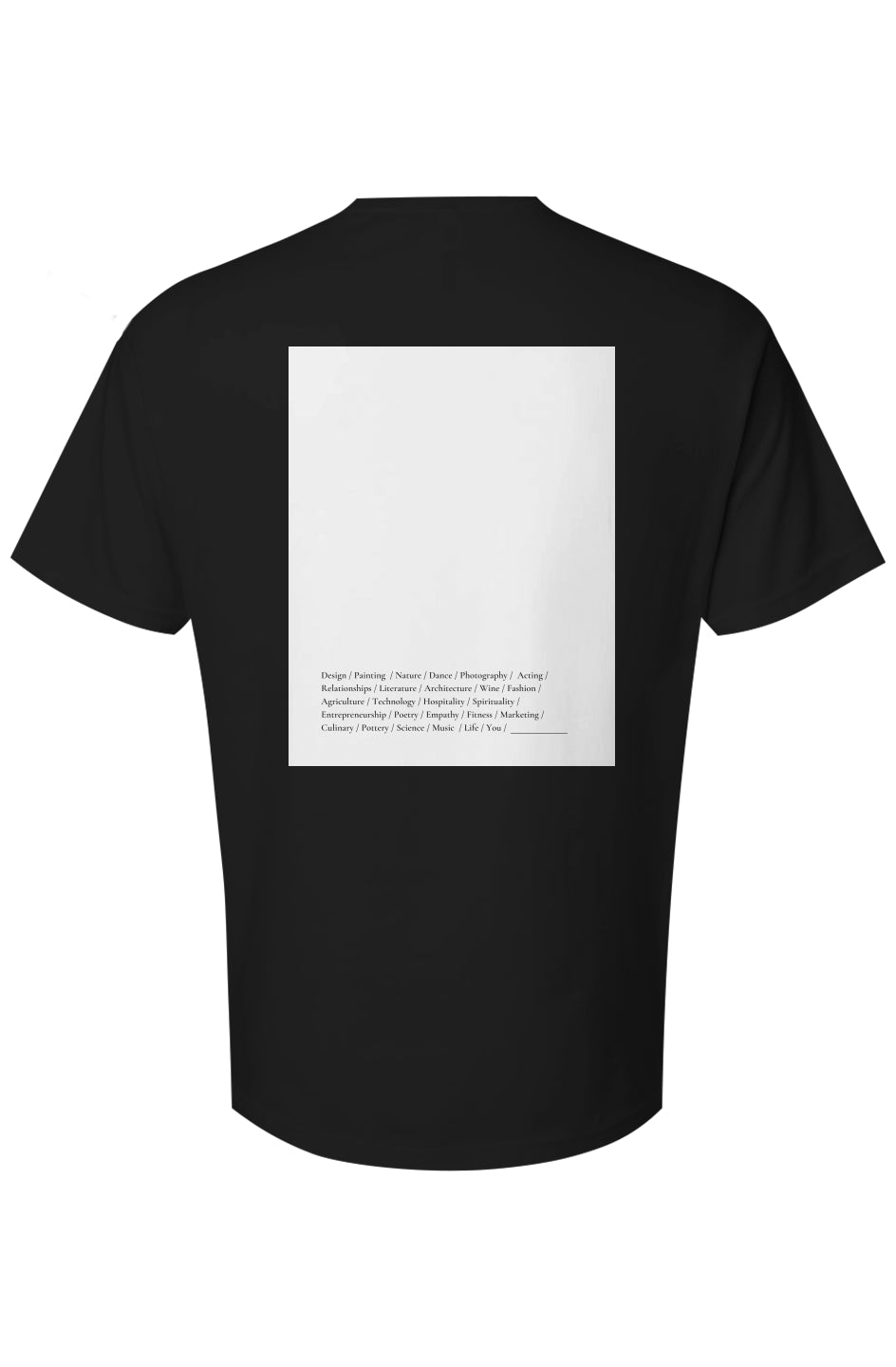 EIA Black tshirt - classic