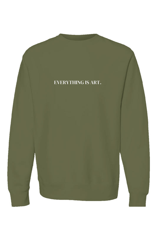 eai crewneck new olive